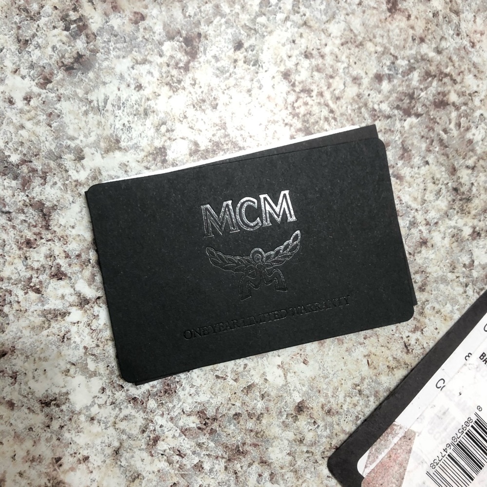 Large Authentic Mcm Back Pack In Perfect Condition - image 7